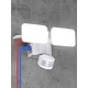 preview thumbnail 10 of 16, LED Flood Light with GFCI Outlets, Motion Sensor & Dusk to Dawn Security Lamp Outdoor White