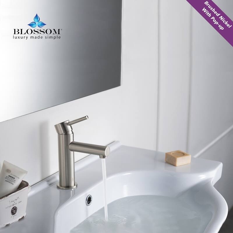 Solid Brass Leed Free Single Handle Bathroom Faucet