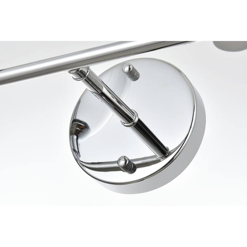 Jaelyin 1 Light Black and Clear Bath Sconce