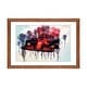 preview thumbnail 7 of 13, iCanvas "Ferrari Sf1000 Raceway Charles Leclerc 2020 F1 Cars Formula 1" by Sissy Angelastro Walnut - 16x24x1