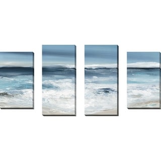 "Long Beach" by Carol Robinson Print on Canvas Set of 4 - Bed Bath ...