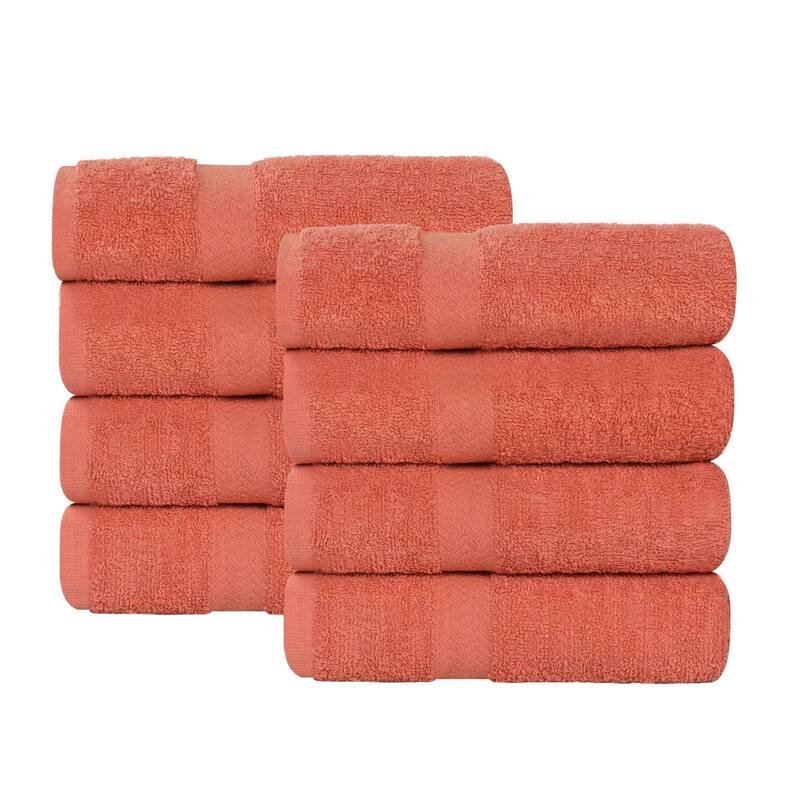 Superior Franklin Cotton Lightweight Hand Towel Set of 8