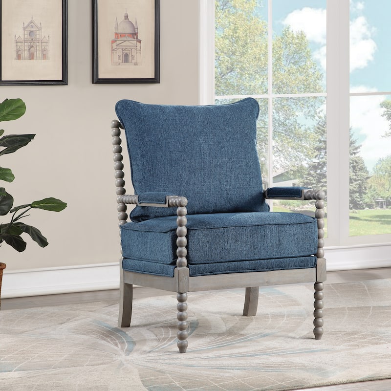 The Curated Nomad Annie Chair - Azure