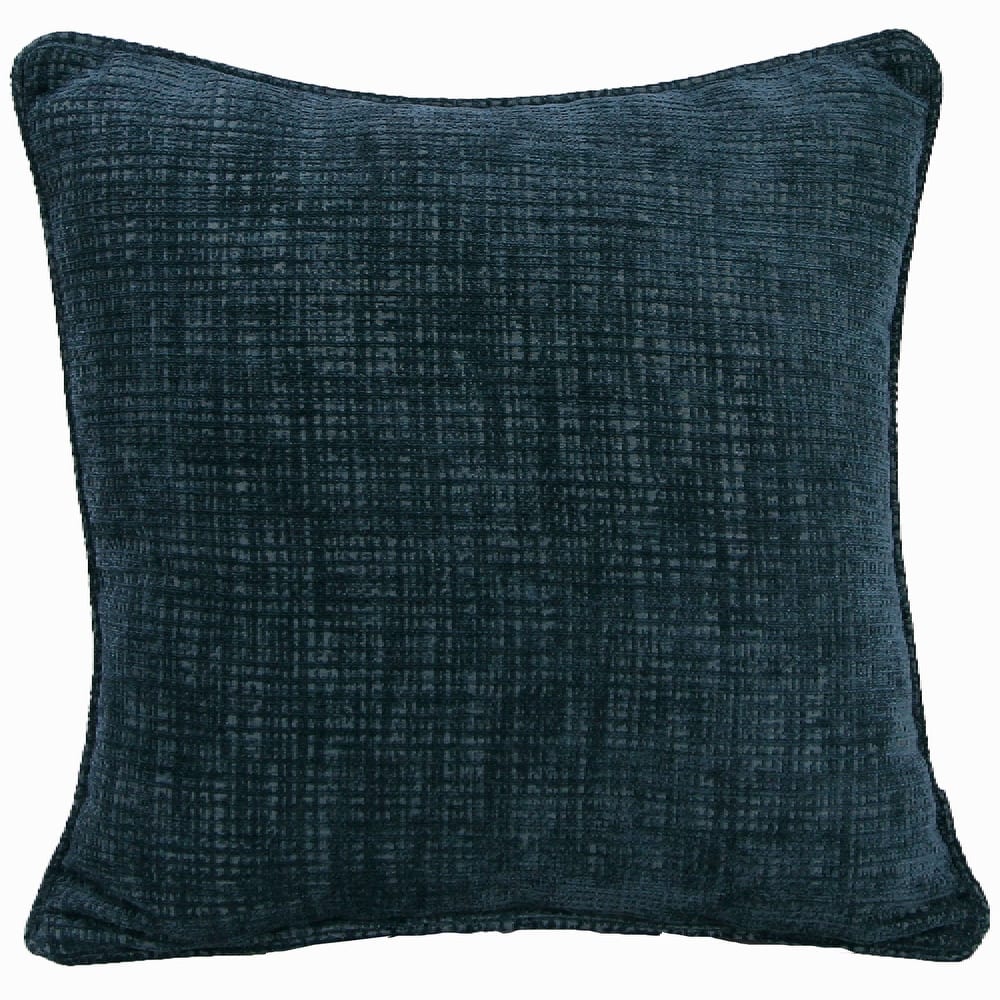 18" x 18" Hatched Solid Indoor Throw Pillow with Welt