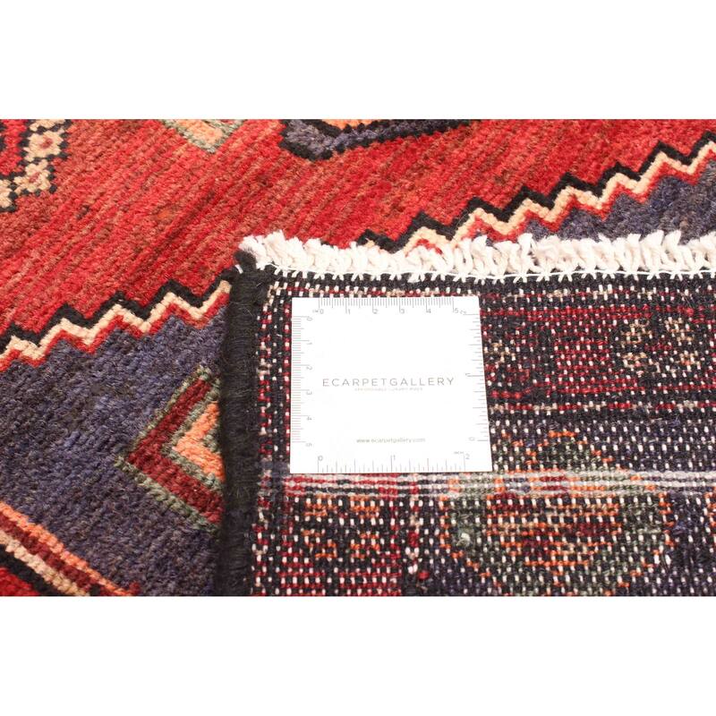 ECARPETGALLERY Hand-knotted Anadol Dark Red Wool Rug - 4'0 x 6'9