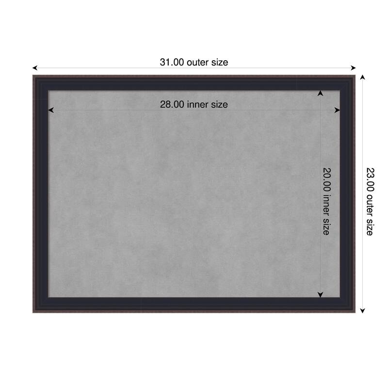 Amanti Art Havana Black Bronze Framed - 31 x 23 in