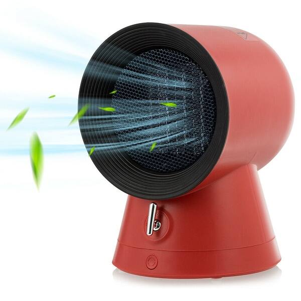 Gymax 1500W Portable PTC Ceramic Space Heater Mini Electric Desktop - Bed  Bath u0026 Beyond - 30082191