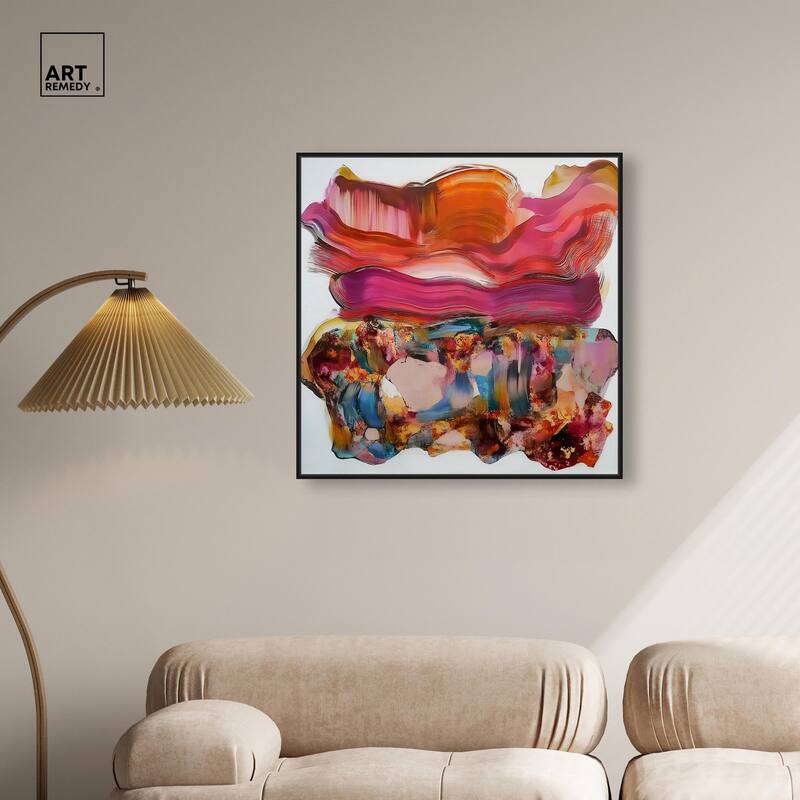 Flow State II Canvas by Art Remedy