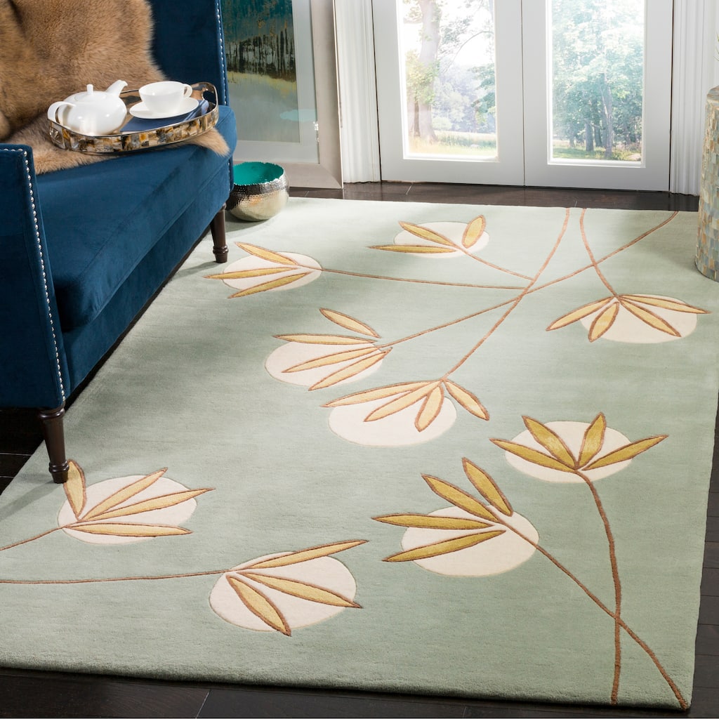 SAFAVIEH Handmade Soho Kortney N.Z. Wool Rug