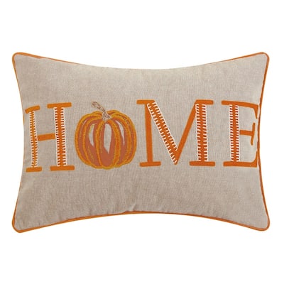 Natural Home Pumpkin Accent Pillow