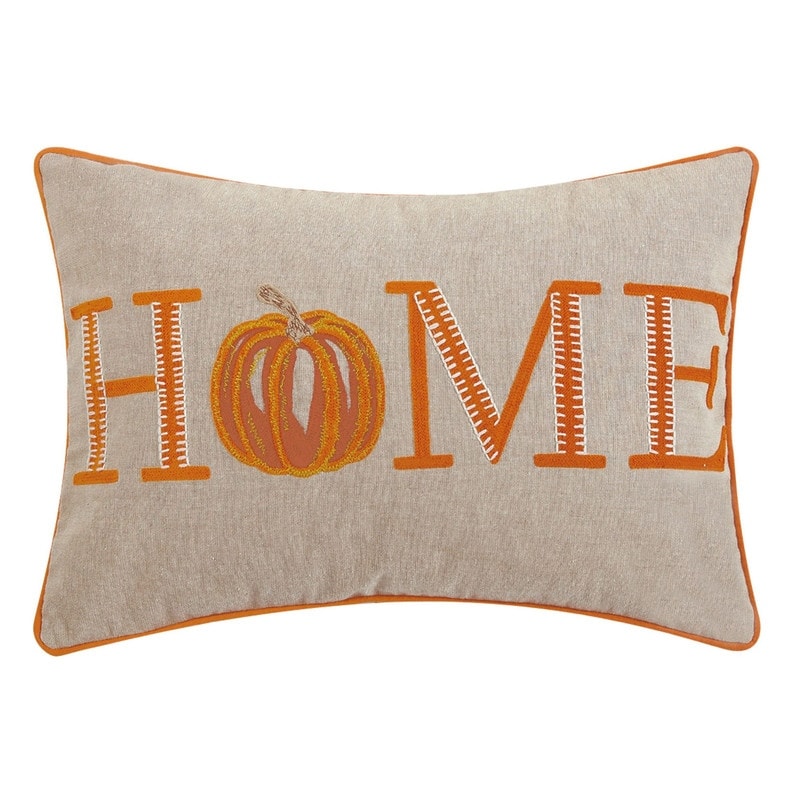 Natural Home Pumpkin Accent Pillow