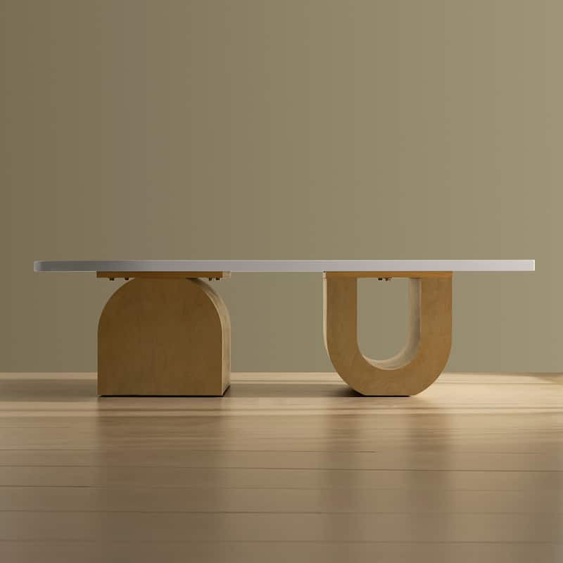 Oval Coffee Table