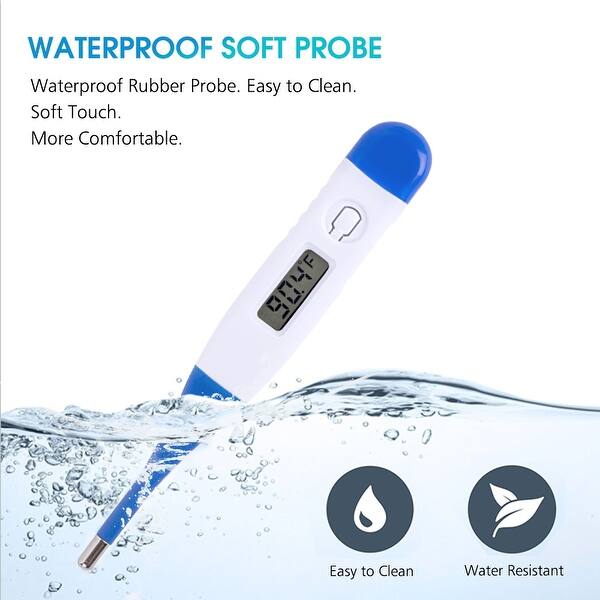 Shop Electronic Digital Thermometer Body Oral Underarm Fever
