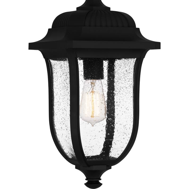 Bellevue QZP68569 Delly 9" Wide Mini Pendant with Seedy Glass Shade