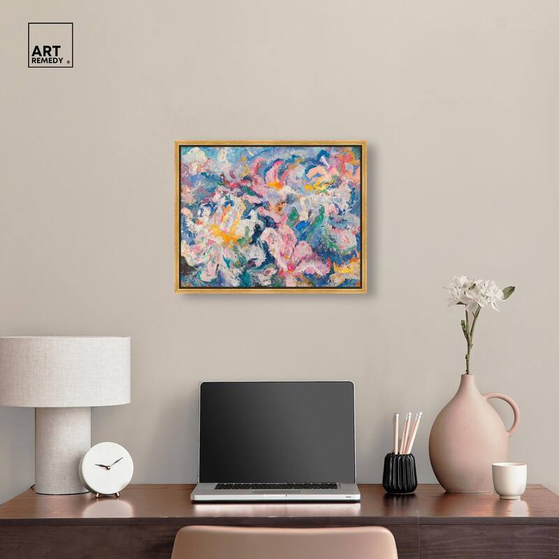 Pastel Riot II Canvas by Art Remedy