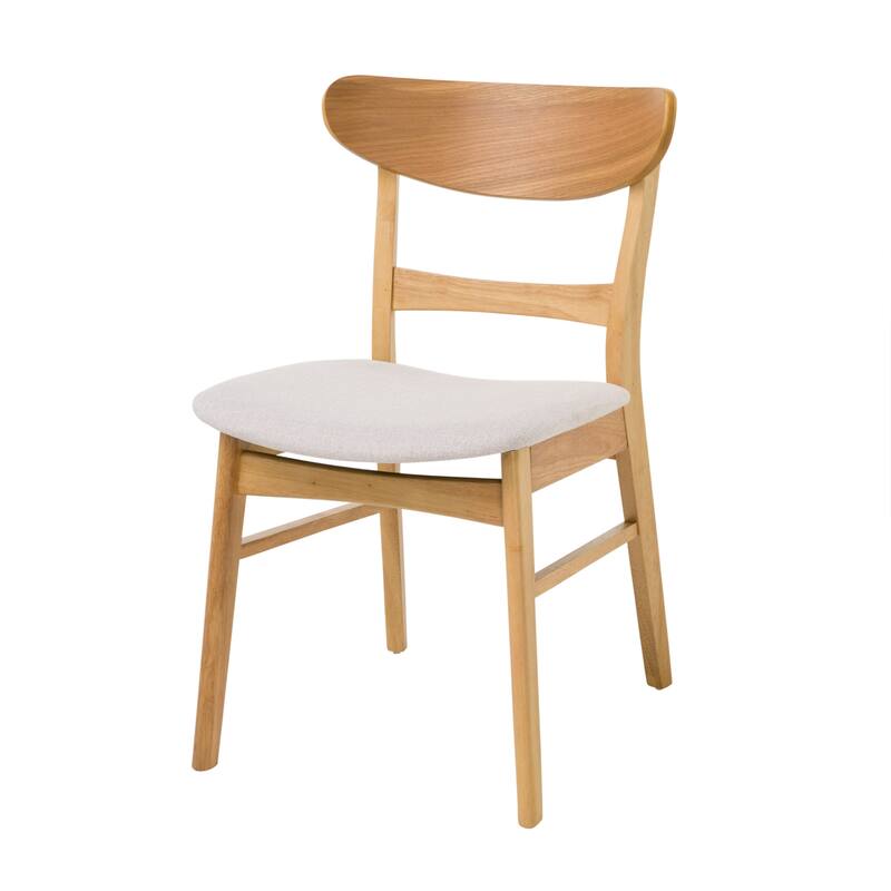 Christopher Knight Home - Modern Wooden 5-Piece Dining Set with Upholstered Chairs