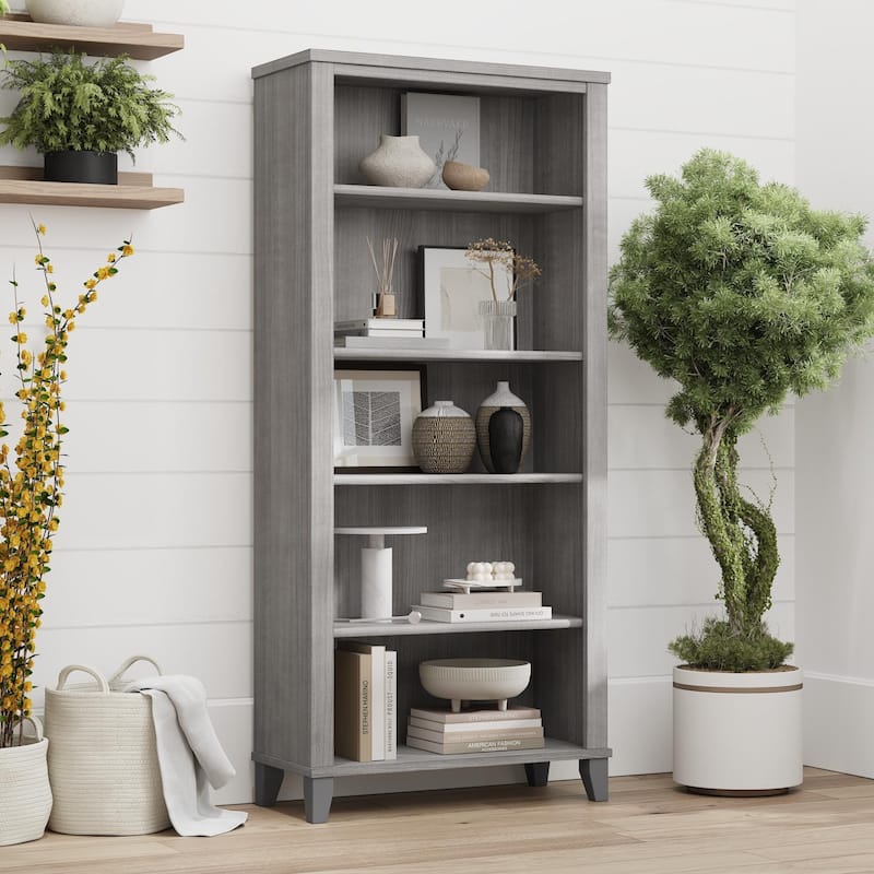 Bush Home Somerset Tall 5 Shelf Bookcase