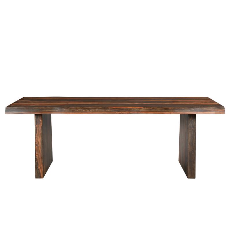 Avenue 9-piece Live Edge Solid Wood Dining Set
