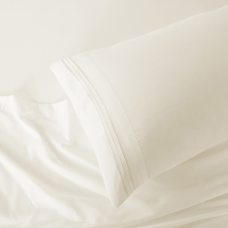 Sweet Home Collection Luxury Embroidered Ultra Soft Microfiber Pillowcases 2 Pack
