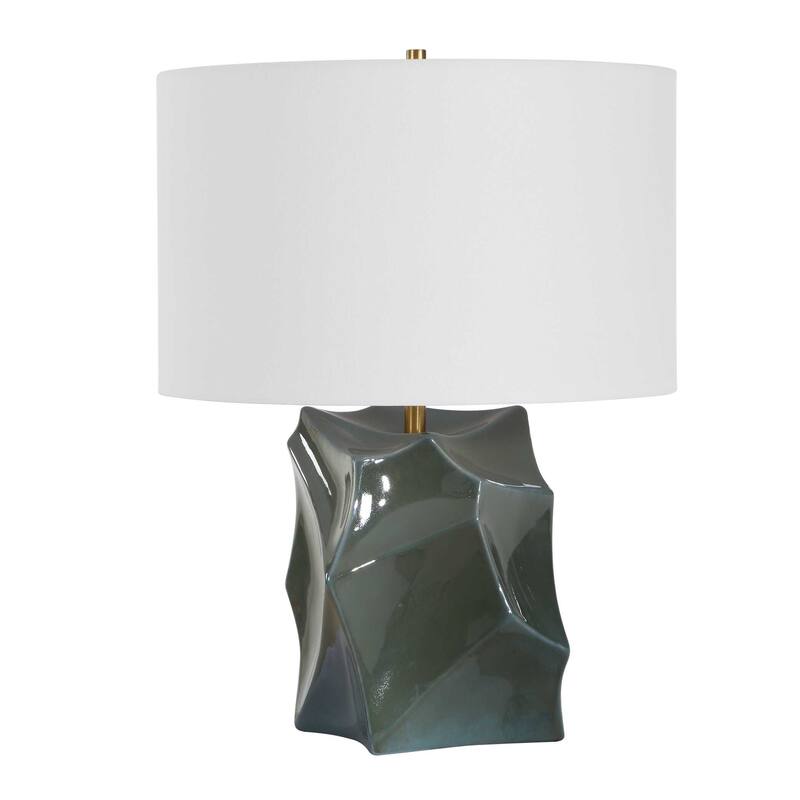 Uttermost Prisma Smoky Bronze Table Lamp - 18.00" W x 24.00" H x 18.00" D