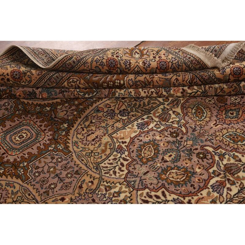 Anatolian Turkish Vintage Area Rug Handmade Bedroom Wool Carpet - 6'8" X 10'0"