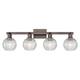 Option Oil Rubbed Bronze / Clear Basketweave