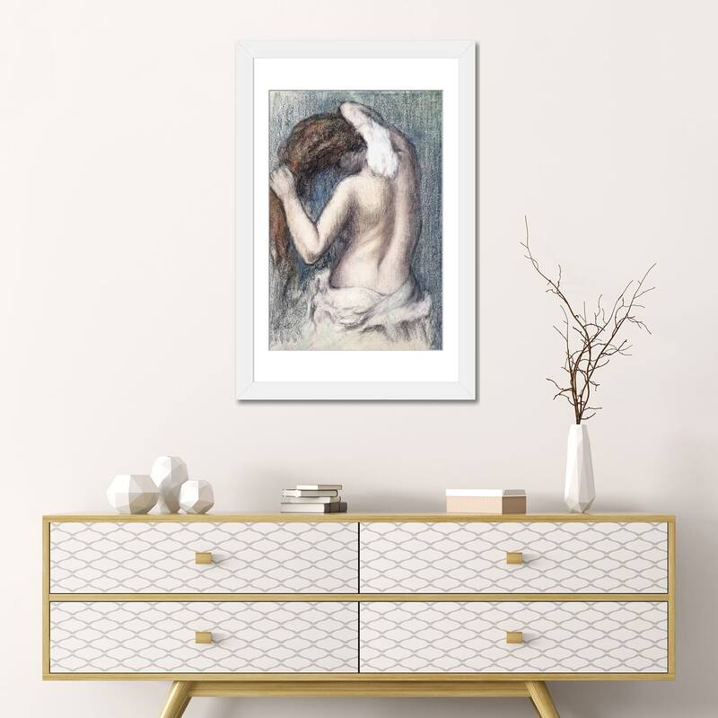 iCanvas "Woman Drying Herself, c.1906 " by Edgar Degas