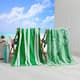 Option Green Palm & Stripes