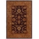 preview thumbnail 39 of 81, SAFAVIEH Handmade Classic Treva Traditional Oriental Wool Rug 6' x 9' - Dark Plum/Gold - Rectangle