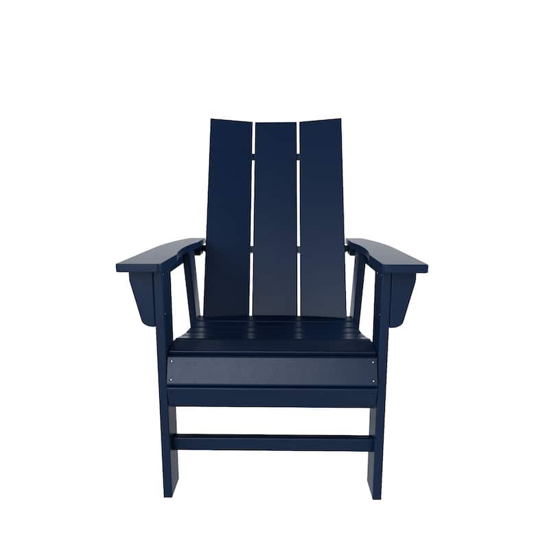 Shoreside 6-Piece Rectangular Poly Eco-Friendly All Weather Outdoor Dining Set with Bench