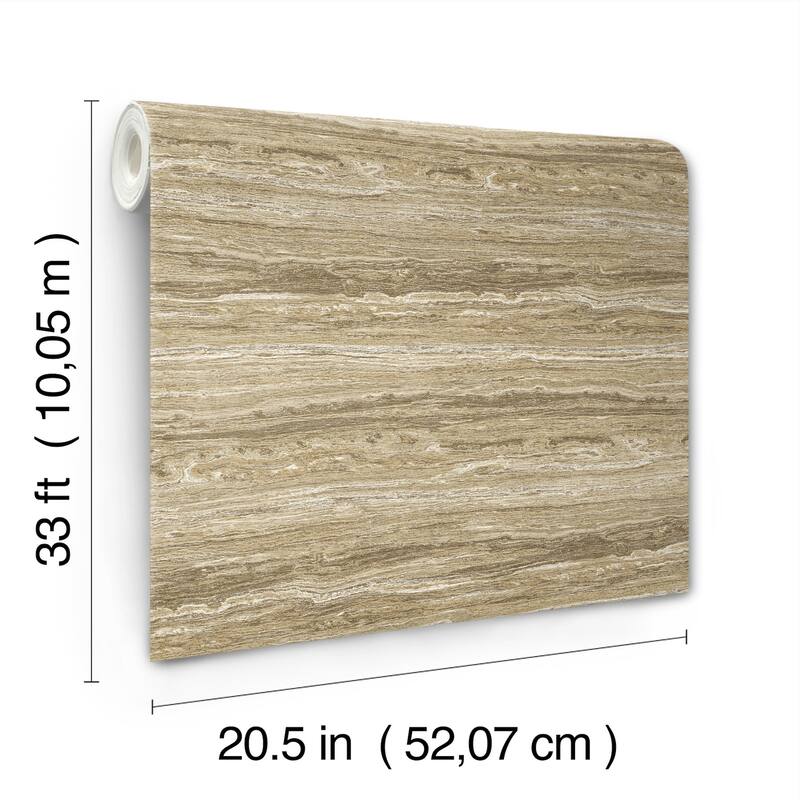 Chris Loves Julia x A-Street Prints Lyman Neutral Striated Wallpaper