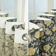 preview thumbnail 16 of 30, Fabdivine Handmade Pure Linen Fabric Eyelet Curtain Block Print Floral Drape
