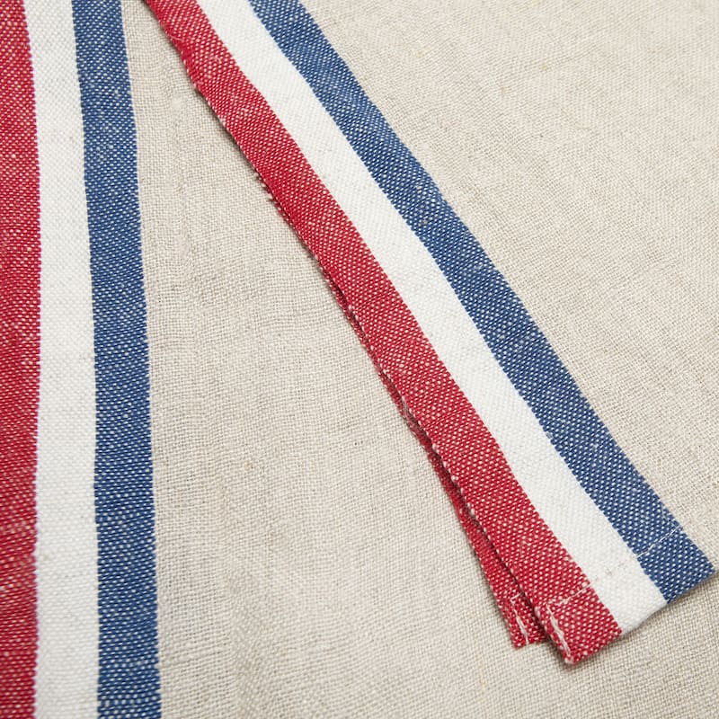Caravan Normandy White Tea Towels - Set of 2 - 20 x 30"