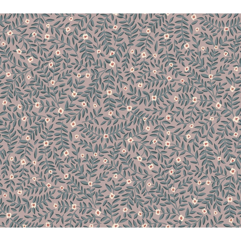 Rifle Paper Co. Elodie Lavender Petite Floral Premium Peel + Stick Wallpaper