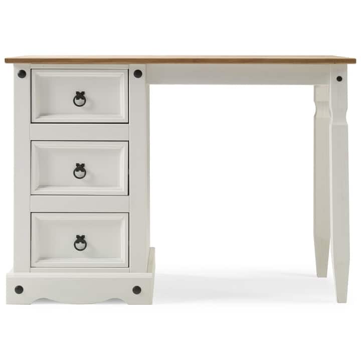 Wood Dressing Table Vanity Makeup Corona Collection | Furniture Dash