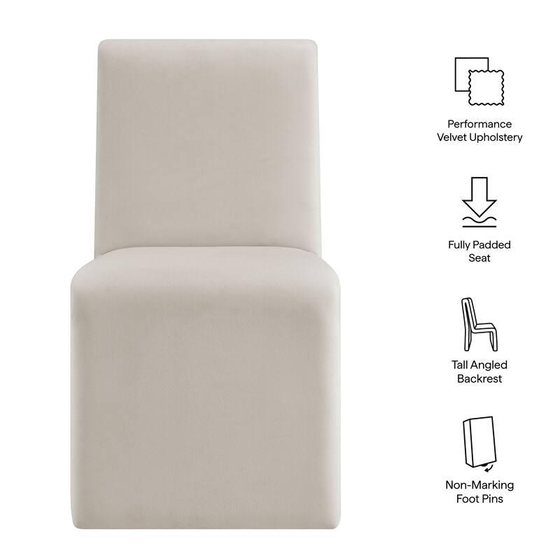 Emory Fabric Upholstered Dining Side Chair by Modway