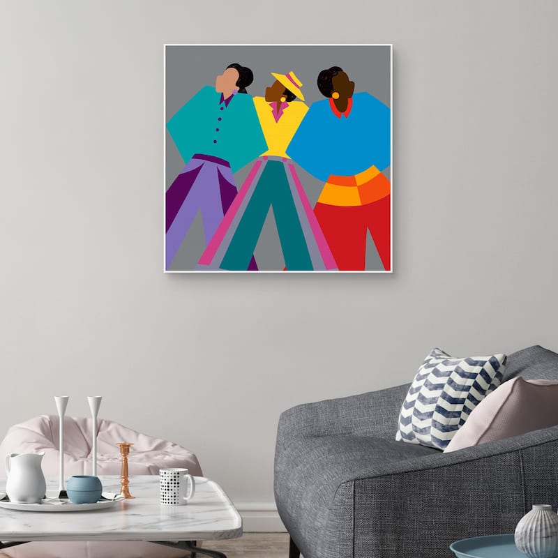 Who Dat Say by Synthia SAINT JAMES Canvas Art Print