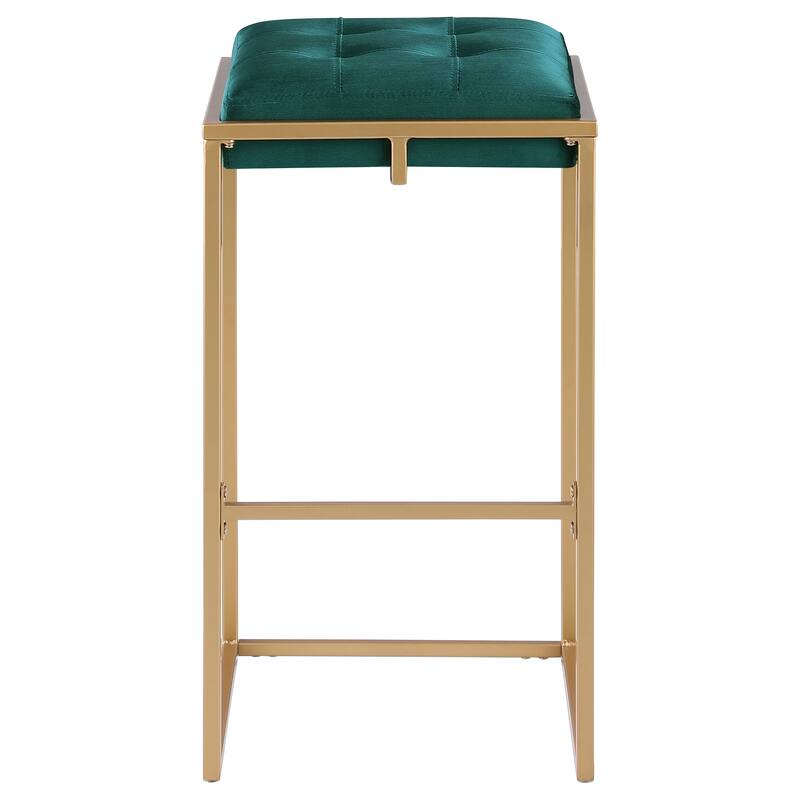 Nadia Upholstered Backless Stool (Set of 2)