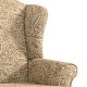 preview thumbnail 85 of 119, 31" W Modern Upholstered Linen Wing Back Accent Chair with Rolled Arm
