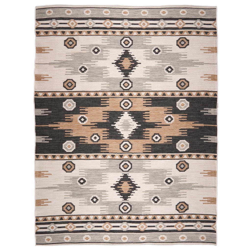 Terra by Obeetee Plaza Neutral Rug