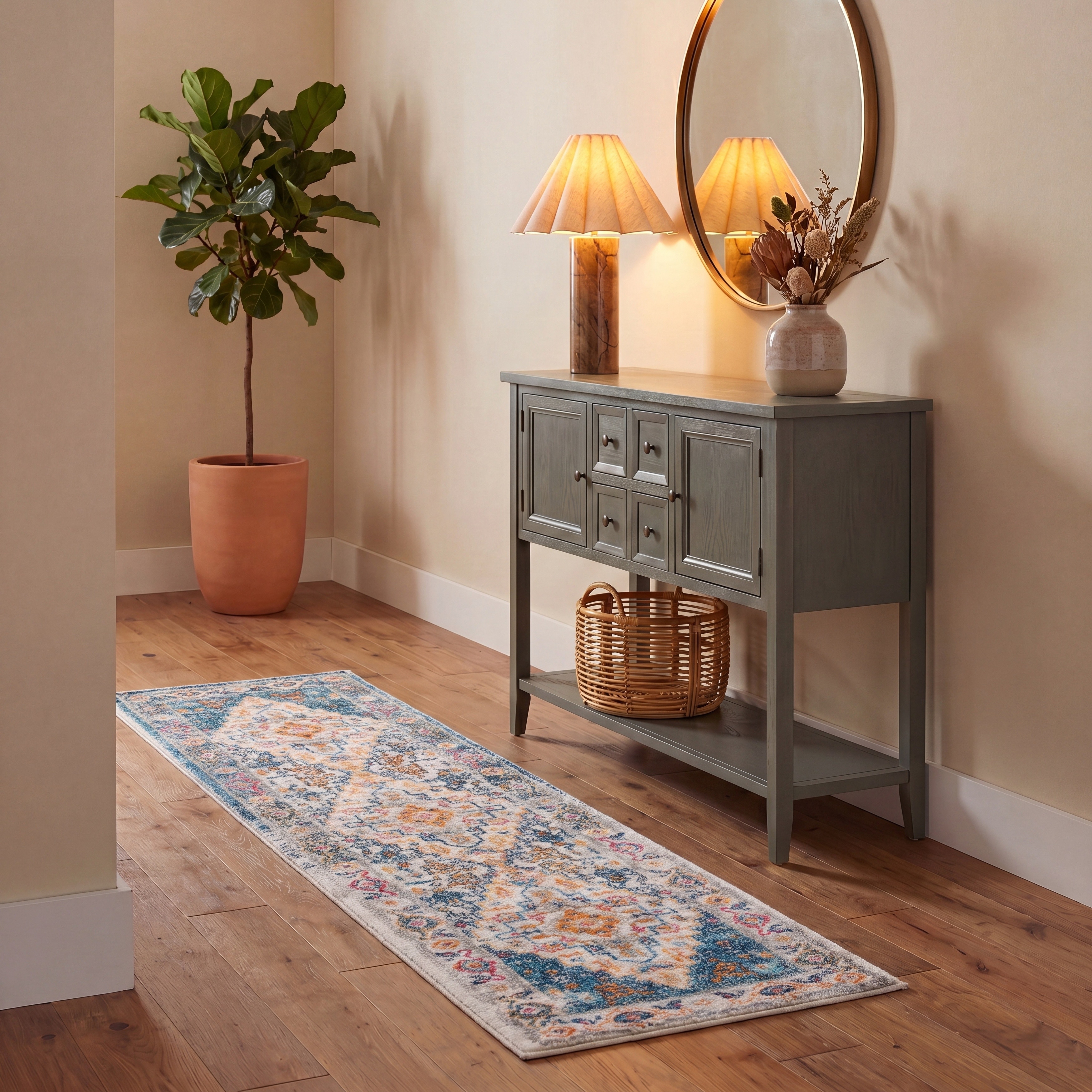 SAFAVIEH Madison Doree Vintage Boho Oriental Rug