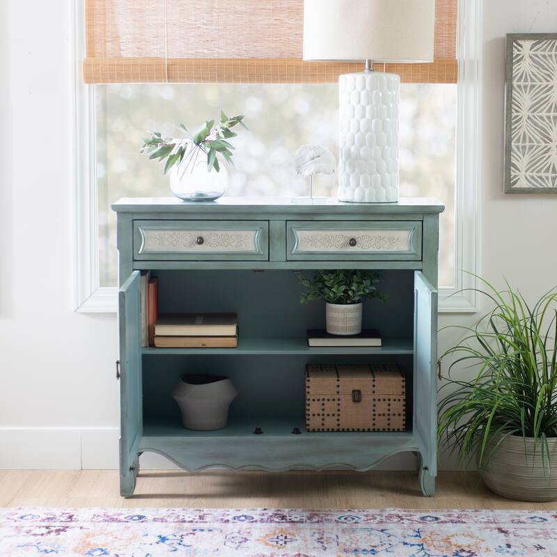 Linon Hannah Antique Console Table