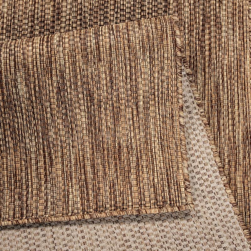 Variegated Waterproof Outdoor Rug for Patio