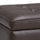 preview thumbnail 39 of 136, WYNDENHALL Essex 44 inch Wide Transitional Rectangle Ottoman Bench