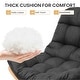 preview thumbnail 15 of 71, Double Papasan Chair Loveseat with Cushion, All-weather PE Rattan 2-Person Wicker Patio Chair for Indoor Outdoor
