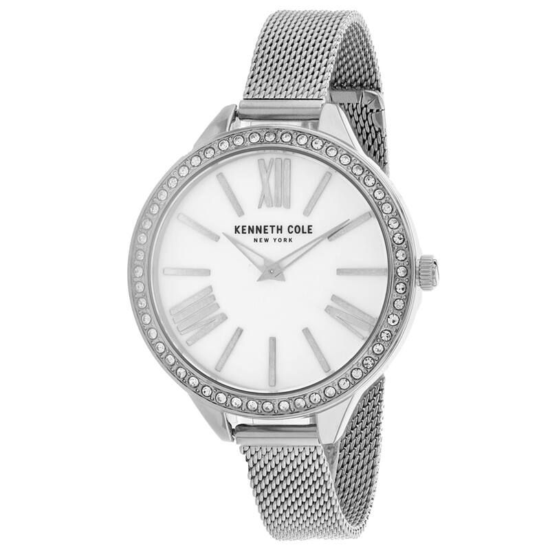 Kenneth Cole Women's Classic White Dial Watch - KC50939001 - Silver - 6 (36)