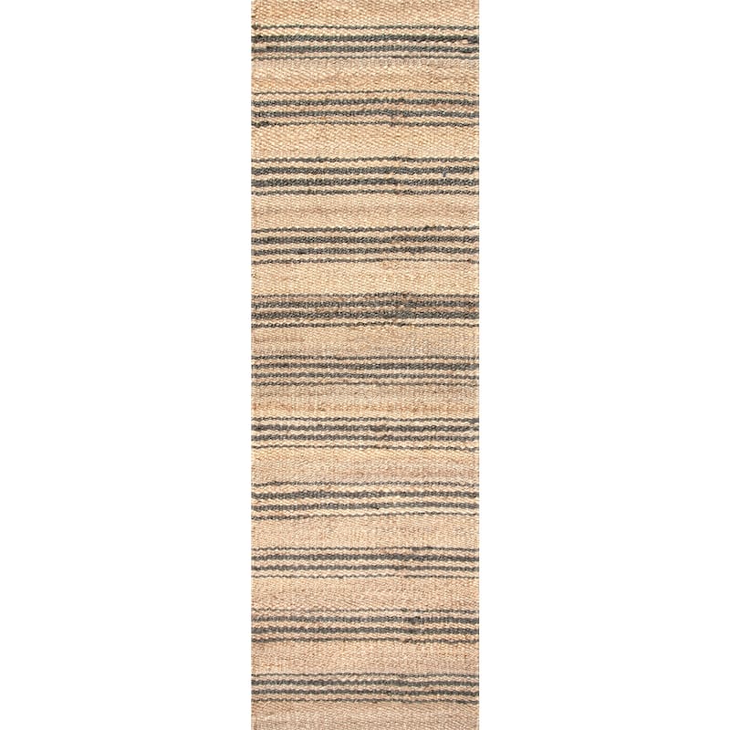 Sycamore Striped Jute Area Rug