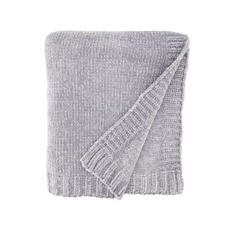 Warmth of Chenille Knit Throw
