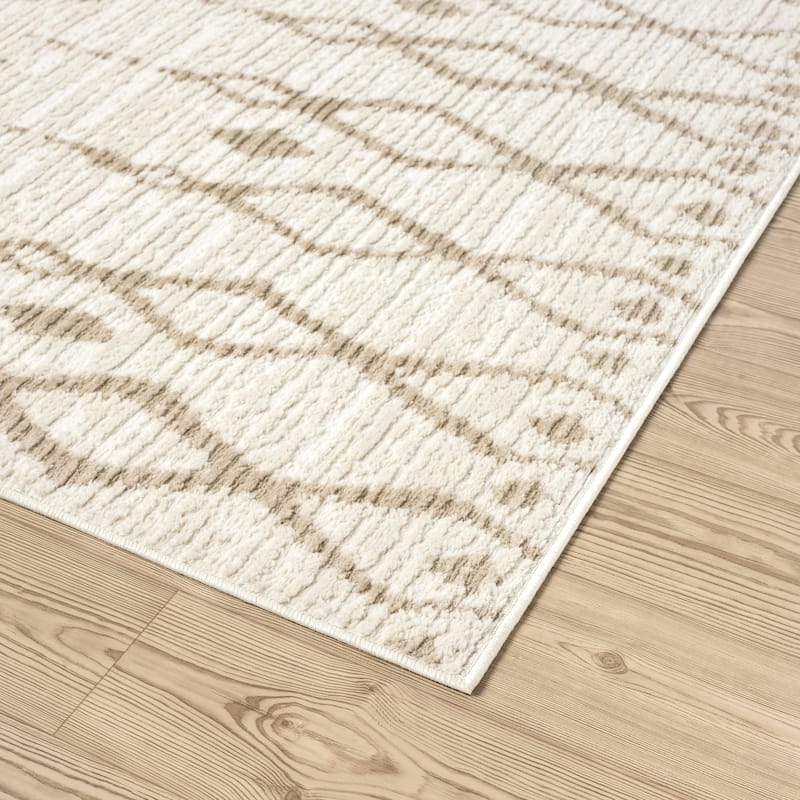 Abani Viva VIV160 Moroccan Geometric Tribal Area Rug