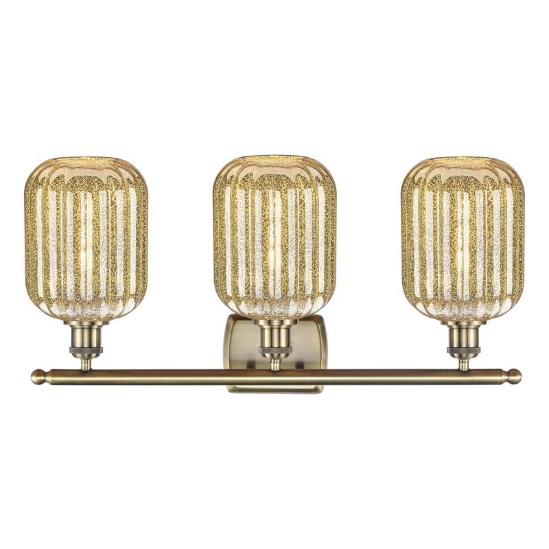 Innovations Lighting Endless Possibilities Ballston - Preston - 3 Light 27" Jar Shade Bath Vanity Light